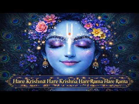 Hare Krishna Maha Mantra 🕉️ | Continuous Chanting for Peace & Meditation #krishna