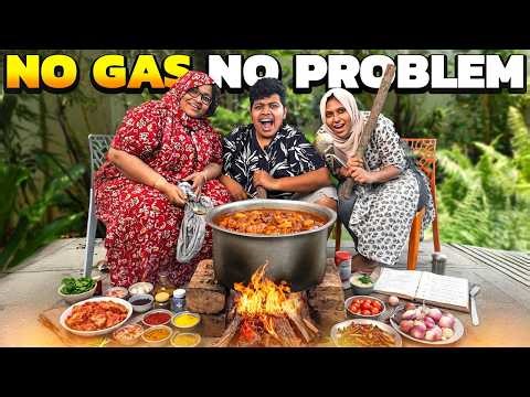 Village Style Chicken குழம்பு 🔥| No Gas Cooking - Irfan’s View