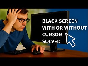 How to Fix Black Screen with or without Cursor on Windows 10/11