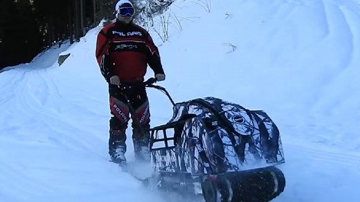WATCH: "The Snowdog" 1950's Snow Machine Revived For 2016