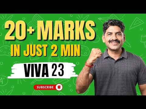 Solve 20+ Questions In Just 2 Minute | Viva 23 | Sahyadri Tutorials | Mahesh Sir#mhtcet2026 #hsc2026