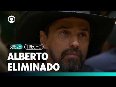 Alberto Cowboy is the tenth eliminated contestant from BBB 26 with 67.95% of the votes | BBB 26 |...