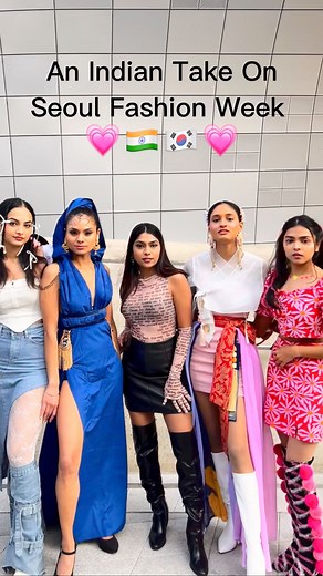 Yukta Tyagi on Instagram: "An Indian Take on Seoul Fashion Week Fall/Winter with @jazzitar @thecosmic.chaos @mysterypalette @piyuchino 💗💗💗 . . . #sfw #seoulfashionweek #서울패션위크 #모델 #model #인도 #인도모델 #협찬 #협찬문의 #촬영 #촬영문의 #fashion #lakmefashionweek #lfw #indianfashion #패션 #indianfashionblog #indian #fashionweek #fashionweek2023 #fw"