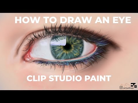 How To Draw An Eye: CLIP STUDIO PAINT