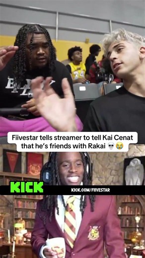 #fiivestar #kaicenat #streameruniversity #funny