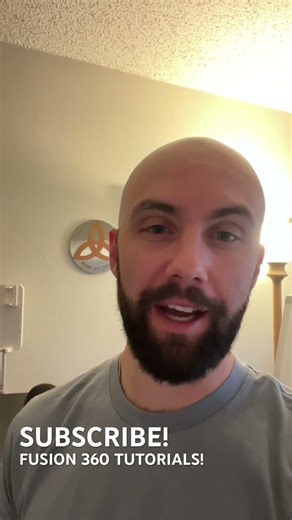 FUSION 360 tutorials inbound this year! Subscribe now so you don’t miss any!