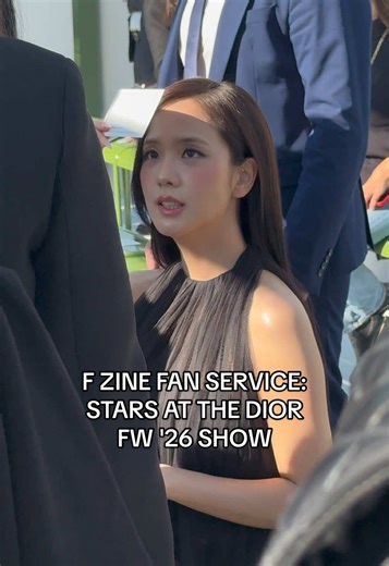 Our @Dior faves @Stray Kids' #Hyunjin and @BLΛƆKPIИK's #Jisoo bringing the heat to the Dior FW '26 Show 🔥 #Dior #ParisFashionWeek #StrayKids #StrayKidsStay #StrayKidsEdit #JisooEdit #Blackpink #blackpinkofficial #GO #jisooblackpink