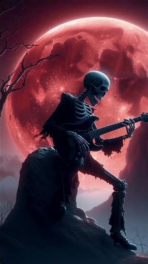 Ethereal Shadows: An Epic Instrumental Rock Journey featuring Electric Guitar in a Gothic Realm