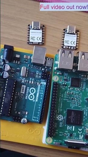 Can this TINY microcontroller power up my projects? #xiao #microcontroller #electronics