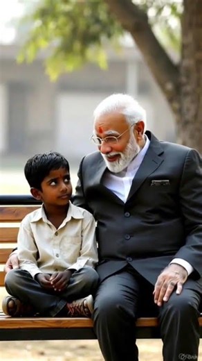 Modi ji ka interview liya Ek bacche ne #happy #funny #animals #cartoon ......