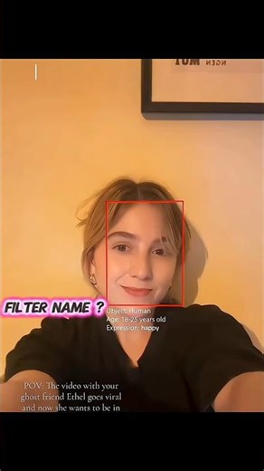 Facial Detection filter tutorial #tiktok #shorts #tranding