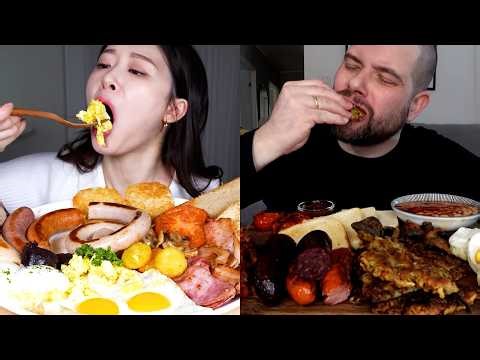 Ultimate Breakfast Mukbang Compilation | ASMR Eating Sounds