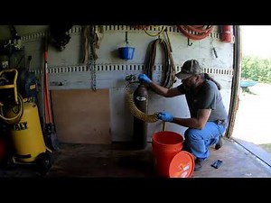 Argon or Dry Nitrogen Placement