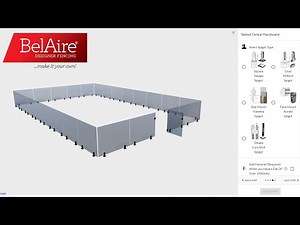 BelAire 3D Base Mount Glass Pool Fence Installation