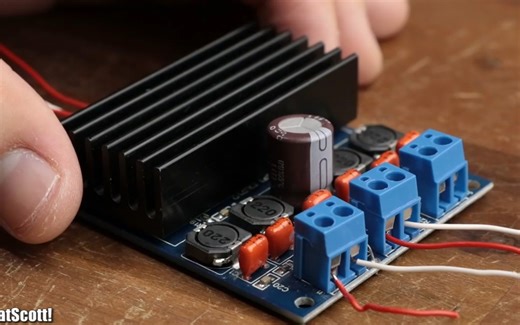 DIY Class D Audio Amplifier