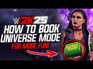 Book a Fun Universe Mode in WWE 2K25 with the Best Rivalry Actions!