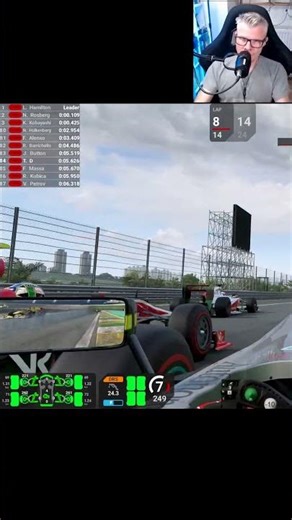 Now that's a Smart AI Overtake by Jenson Button in F1 2010 AMS 2!