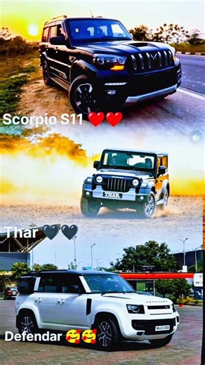 aapka kon sa fevairet hai #viral #thar #scorpio @defendar #divyansh kumar vlogs #shortsfeed