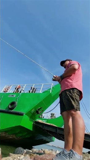 fishing using bread as bait