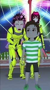 Yuta transform into super hero Sakura school simulator 🤯🥶#sakuraschoolsimulator #youtubeshorts