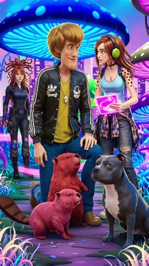 #DreamTrackAI Pinky ring pink beaver punk roc pinky metal hardcore beaver girl band wife domination