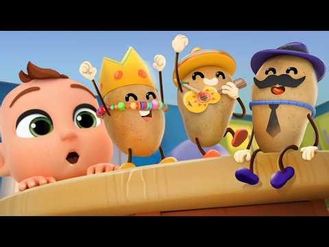 One Potato, Two Potatoes! Counting Song for Kids + More Nursery Rhymes by Lalafun | kids poem