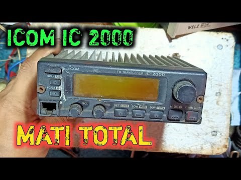 icom ic 2000 totally dead