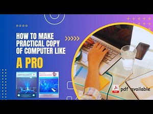 How to make practical Notebook of Computer Science class 9th and 10th