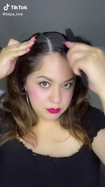 1950’s Hair Style! Step by Step #hairstyle#hairstyle-tutorial#tutorials#hair#style#1950s