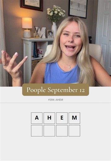 Didn’t expect that! September 12, 2026 Poople #poople #wordgame #dailygame #wordle #wordletok