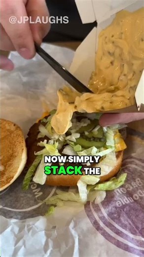 McDonald's Hack: Budget Big Mac CHEAPER Than The Original! #shorts