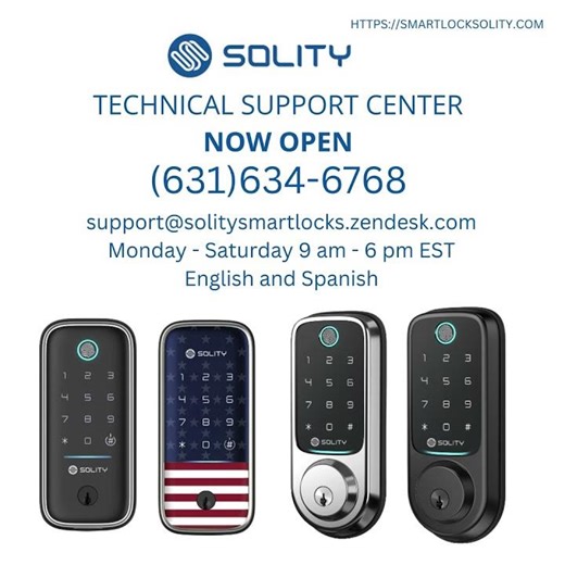 Solity Smart Lock Technical Support Center
