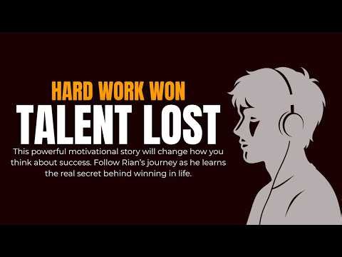 Talent vs Hard Work – The Truth No One Tells You | Powerful Motivational Story