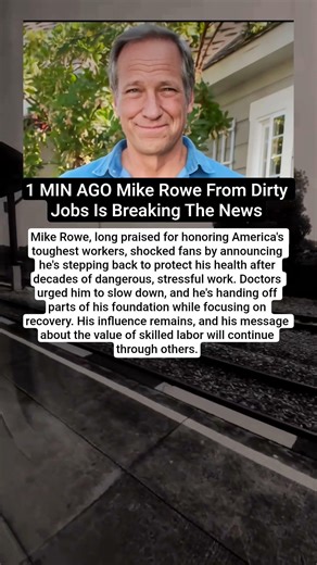 Mike Rowe Breaks His Silence About His Health—Why the Dirty Jobs Star Is Finally Stepping Back