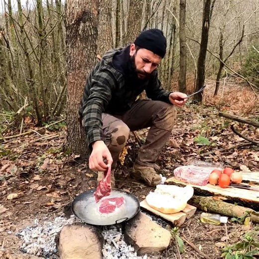 Wilderness Cooking at my Hunter hut