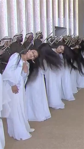 Hair to the chief! President Trump was greeted in the United Arab Emirates by a cultural performance involving women tossing their hair from side to side. “What a beautiful city! I love it!” Trump told reporters. | New York Post