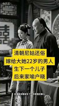 A Qing Dynasty nun, after leaving the nunnery, married a man 22 years her senior and had a son. S...