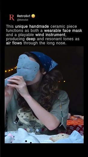 Wearable Mask Flute