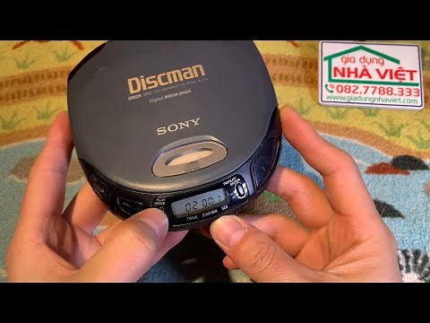 Máy nghe đĩa di động Sony Discman CD Compact player D-152