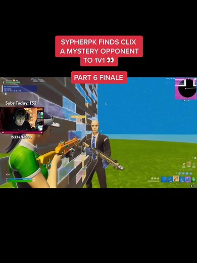 Clix and Mystery Opponent 1v1 Discussion on Fortnite Lowground