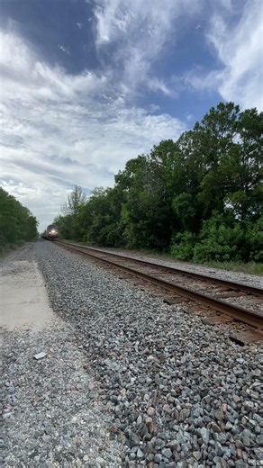 AMtrak Floridian SOuthbound In Palm Beach County