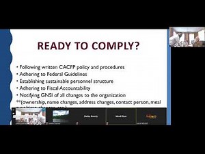 GNSI FY2021 Annual CACFP and Civil Rights Training