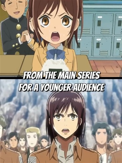 Attack on titan junior high parallels 🔥💯 #attackontitan #aot #titan #erenyeager #erenjeager