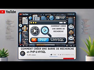 Comment créer une barre de recherche en PHP & MySQL