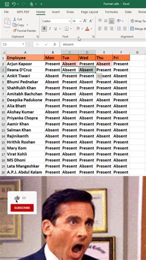 Conditional Formating in Excel || Highlight Cell . . . #excel #office #exceltips #CAPSLOCK | CAPS LOCK
