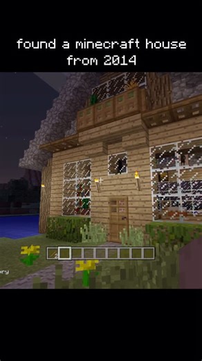 The Minecraft Architect on Instagram: "it felt like all houses looked something like this back in the day #minecraft #nostalgia"