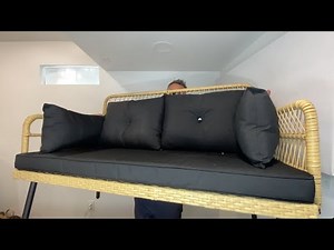 How to Assemble Yitahome Outdoot Patio Loveseat Sofa