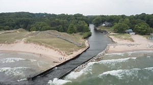 47K views · 402 reactions | High water continues to erode the Lake Michigan shoreline. And officials say fall storms could make things even worse up and down Michigan’s west coast. | MLive.com | Facebook