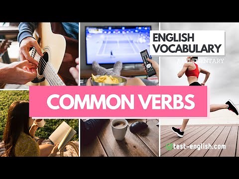 Common Verbs – A1 English Vocabulary