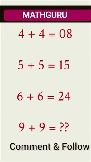 Only a True Math Lover Can Solve This! ‪@Mathguruforeveryone‬